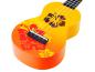 Preview: Ukulele "Hibiscus" inkl. Tasche, orange burst